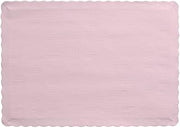 Creative Converting Paper Placemats, 10" x 14", Classic Pink