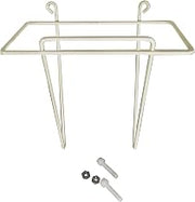 1402-0, Large Ice Scoop Holder, Wire-Formed Open Cage, Rust-Resistant Epoxy-Coated Steel, Fits 32-82 oz Scoops, Includes Plastic Bolts & Nuts, 6-1/2" x 3-11/16" x 6-7/8"