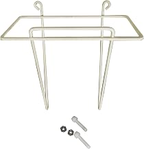 1402-0, Large Ice Scoop Holder, Wire-Formed Open Cage, Rust-Resistant Epoxy-Coated Steel, Fits 32-82 oz Scoops, Includes Plastic Bolts & Nuts, 6-1/2" x 3-11/16" x 6-7/8"