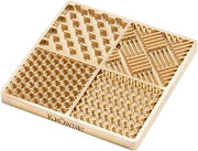 KDP1-44 Krowne Ice Design Plate, 4"W X 4"D