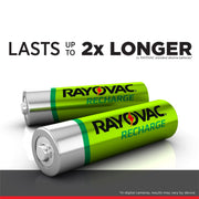 4 Position AA/AAA Charger w/ Batteries by Rayovac – 1 Count, Multicolor, Model PS1344BGEN