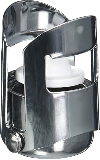 PADERNO World Cuisine Champagne Stopper, Stainless Steel with Hinged Sides
