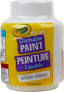 Crayola Washable Paint, 2 Oz, White