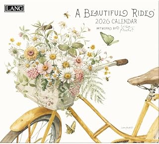 Lang, A Beautiful Ride 2026 Wall Calendar by Lisa Audit, 13.4'' X 12'', 12-Month Calendar with Stapled Binding