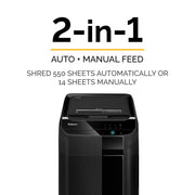Fellowes Black / 1 / 550-Sheet Shredders