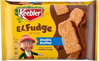 Keebler E.L. Fudge Double Stuffed Elfwich Cookie, 12 Ounce