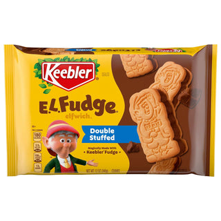 E.L. Fudge Double Stuffed Elfwich Cookie, 12 Ounce by Keebler – 12 Ounce