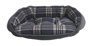 Crescent Bed by Bowsers – Polyester, grey, Model 17863