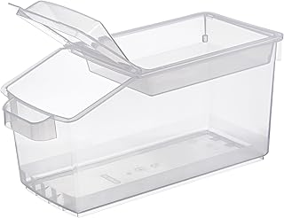 Araven Ingredient Bin, Storage Container for Large Quantity Ingredients, Use in Commercial or Home Kitchen, 3.6 Gallons, 1 Count, White