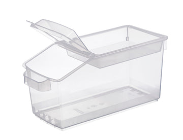 Ingredient Bin by Araven – 8 7/8"(H) x 9"(W) x 19"(D)., 3.7 gallons, Polypropylene, Clear, Model 09308