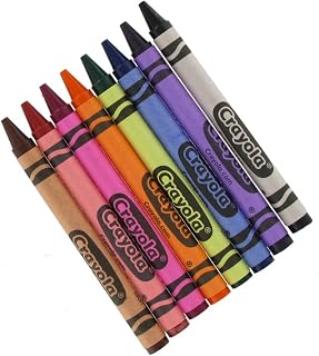 Crayola 528908 8 Color Bulk Pack Crayons (Case of 3,000)