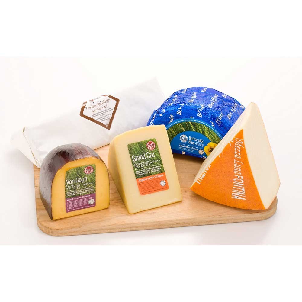 Cheese Board Kit Classic Selection by Roth Kase – Pack of 5