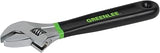 Greenlee 0154-08D Adjustable Wrench with Dipped Handle, 8 Inches