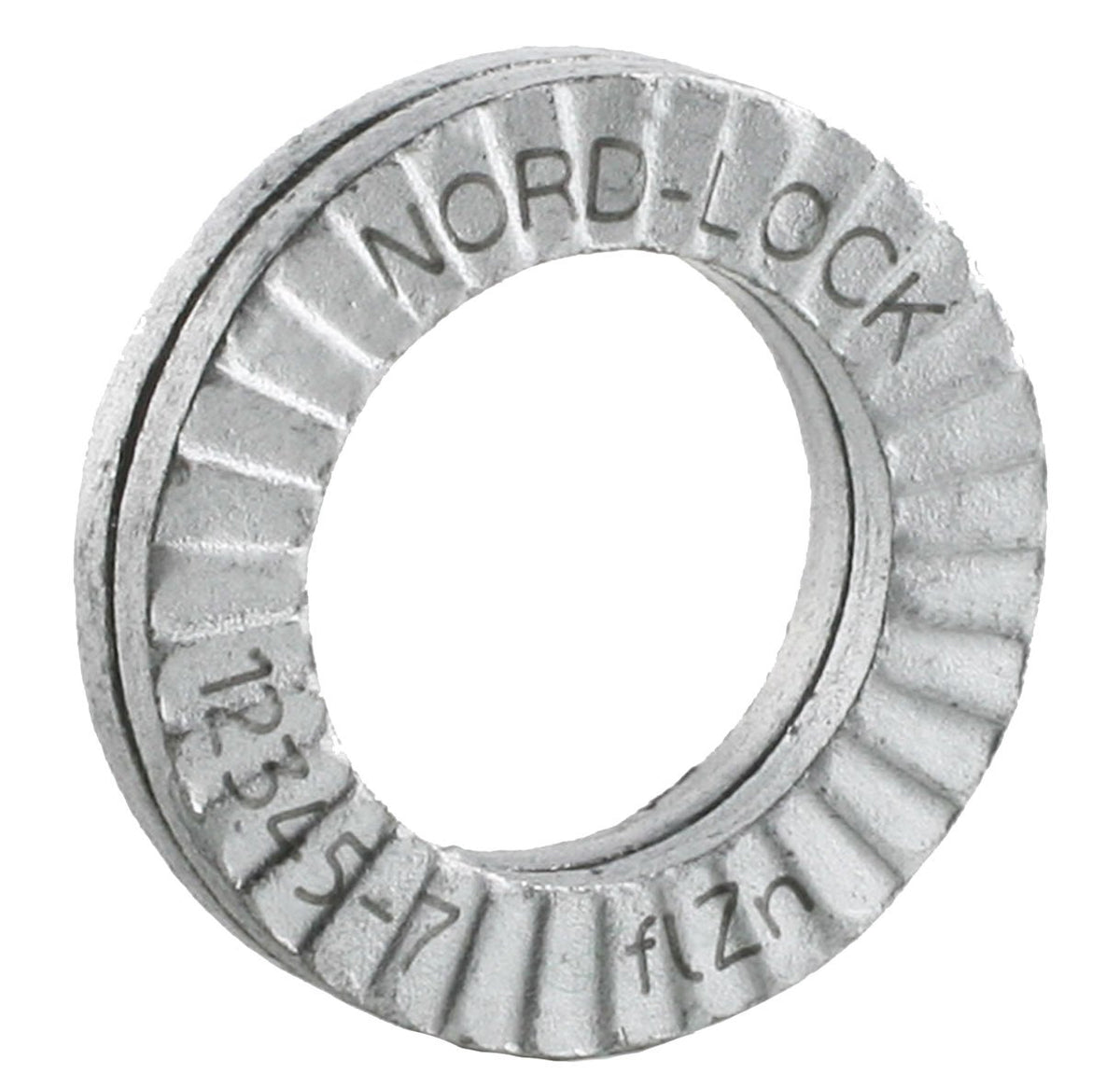 Wedge Locking Washer by Nord-Lock – 3.25"L x 2.75"W x 3.31"H, Carbon Steel, Gray, Model 1286******