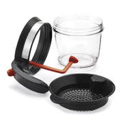 Ivyhome Fat Separator Measuring Cup, 4 Cup Capacity, Red