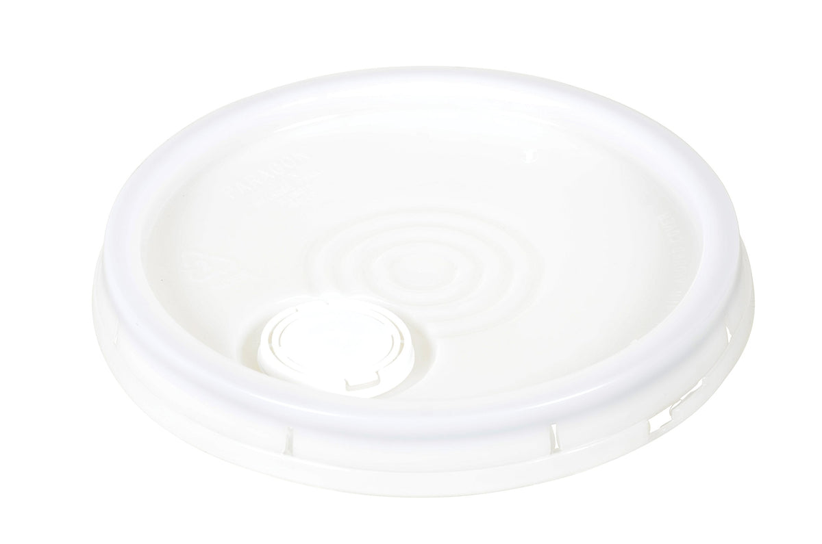 3.5, 5 & 6 Spout Top Lid Natural by Vestil – One Size, 6.0 gallons, Blend, Multi, Model LID-54-PNST