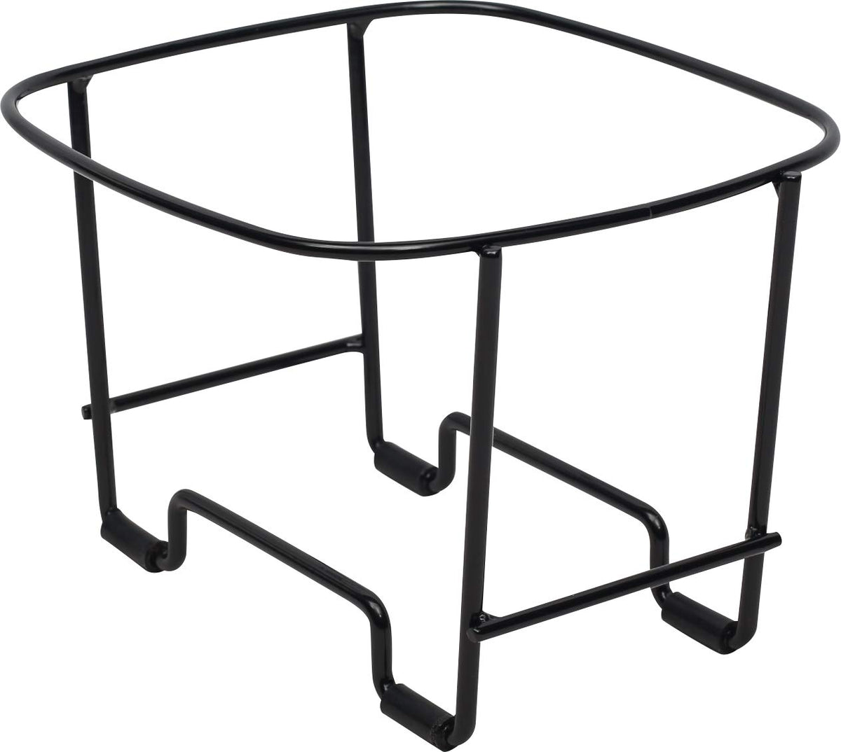 Kleen-Pail® Vinyl Coated Stainless Wire Stand Only (for 6 Qt Bucket) Black by San Jamar – (for 6 Qt Bucket), 6.0 quarts, Vinyl, Black, Model KPS196
