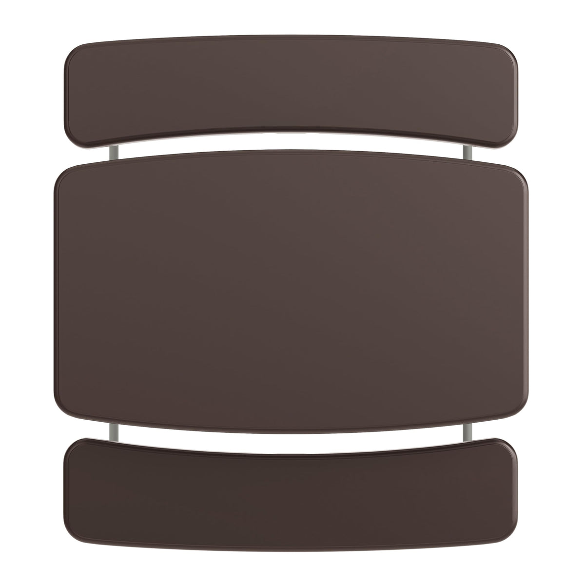 Kids Commercial Grade Plastic Folding Picnic Table by Flash Furniture – Set of 1, Plastic, Steel, Plastic: Polyethylene, Brown, Model RB-EBB-2432FD2-BR-GG