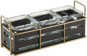 22091-90 Empire Jar Display by CAL-MIL – 12-1/2"W x 4-1/2"D x 5-1/4"H