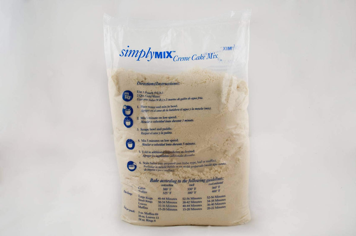 Creme Cake Mix 3 Case 9 Pound by General Mills – Pack of 3