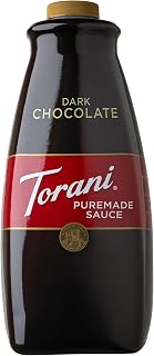 Torani Puremade Dark Chocolate Dessert & Drink Sauce, 64 fl oz