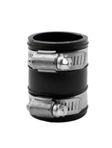 1-1/4" or 1-1/2" Tubular Drain Pipe Connector by Fernco – 1.5 Inch, Polyvinyl Chloride, Black, Model PTC-150