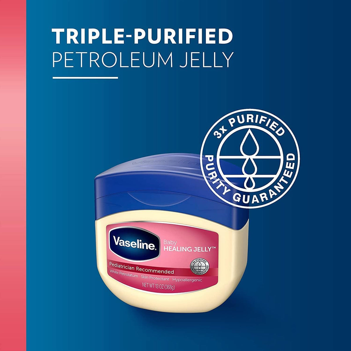 Vaseline 13 Ounce (Pack of 4) / Baby / White Lotions