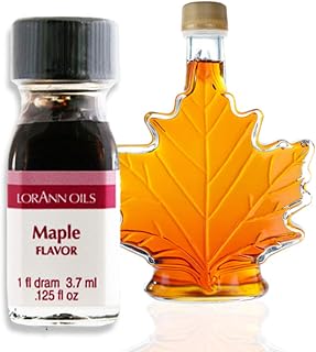 LorAnn Oils LorAnn Maple SS Flavor, 1 dram bottle (.0125 fl oz - 3.7ml - 1 teaspoon)