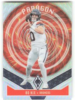 2025 Panini Phoenix Paragon #14 Bo Nix Denver Broncos NFL Football Trading Card