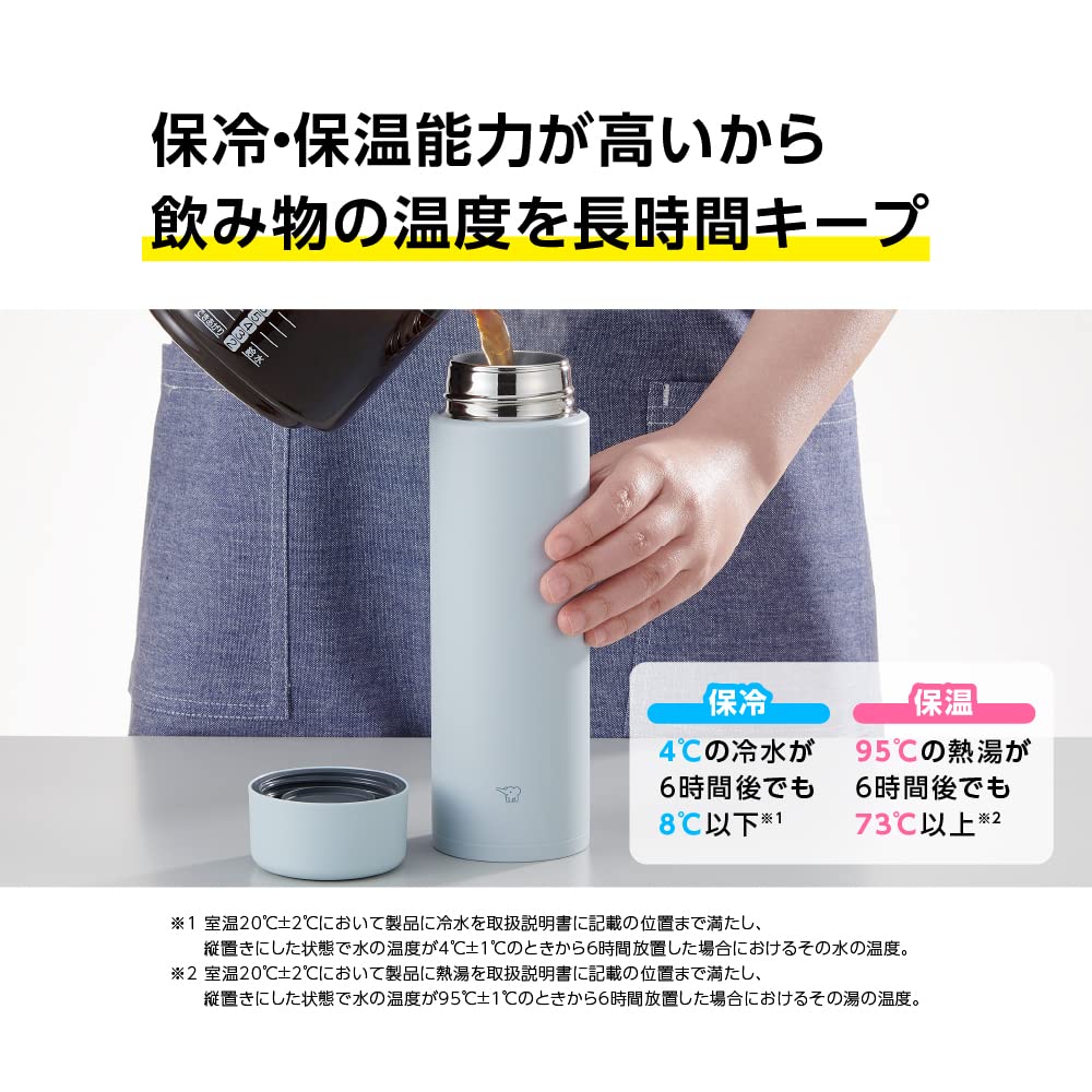 Zojirushi Ice Gray / 600 milliliters / Mug Thermoses