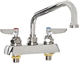 TS Brass B-1110 Workboard Faucet, Chrome (Pack of 1)