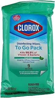 Clorox Disinfecting Wipes On The Go Fresh Scent