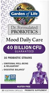 Garden of Life Mood Daily Care Probiotics, 30 Vegetarian Capsules