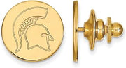 Michigan State University Spartans Lapel Pin (14k Yellow Gold)
