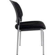 Stacking Chair by Global Industrial – 20.5 x 24 x 34.29 inches, Plastic, Grey, Model NEW240220BK