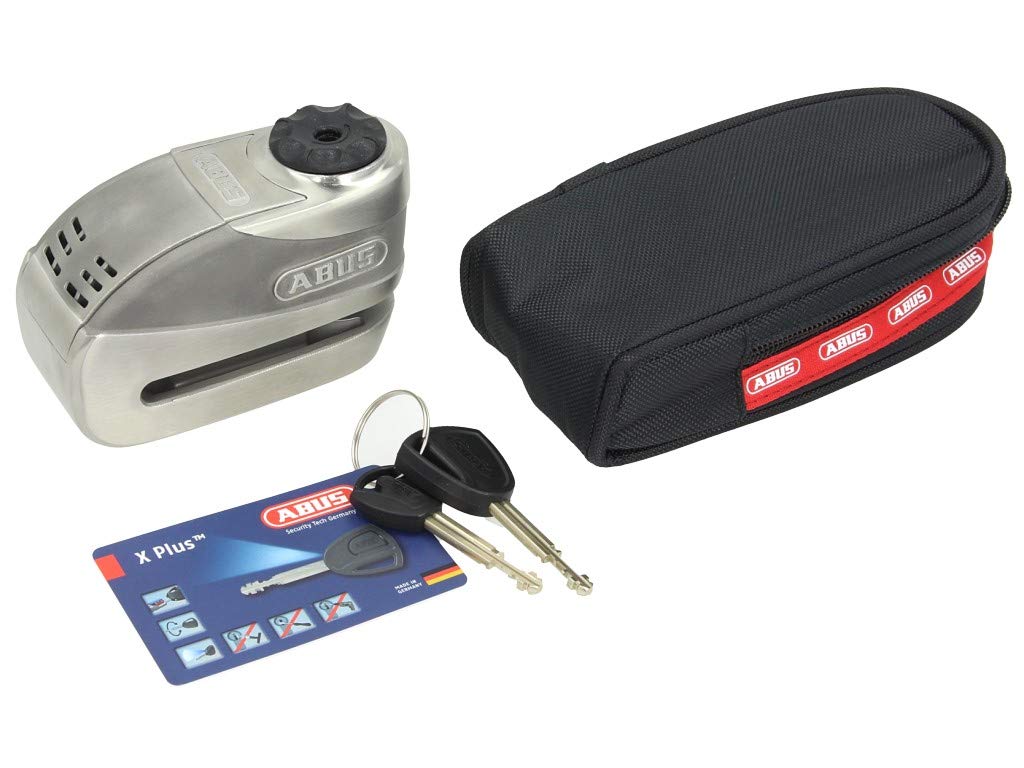 Granit Detecto XPlus 8008 Lock by ABUS – Alloy Steel, Silver, Model 10707551