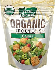 Fresh Gourmet Organic Caesar Croutons, 4.5 Ounce