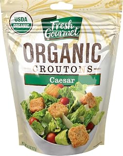 Fresh Gourmet Organic Caesar Croutons, 4.5 Ounce