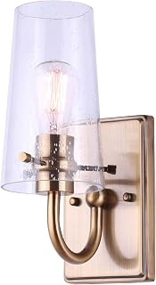 Canarm Vivien Gold One-Light Bath Vanity