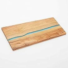 American Metalcraft OWP18 Olive Wood Polyresin Coating Serving Board, 18"