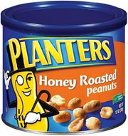 Kraft Planters Honey Roasted Peanuts 12 oz Pack of 6