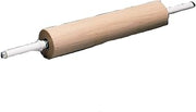 PADERNO World Cuisine 13-3/4-Inch Long Wooden Rolling Pin with Gear