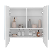 16" Argos Medicine Cabinet by DEPOT E-SHOP – Engineered Wood, White, Model DE-GLB11582