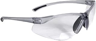 Radians C2-115 Safety Glasses with Clear Lens 1.5 Diopter
