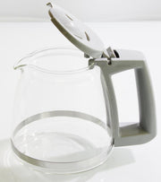 Single 5 M 720-1 Coffee Filter Machine by Melitta – 5 Tassen, 1.2 liters, Glass, White/Grey, Model M720-1/1