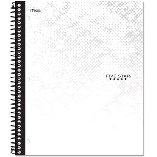 Spiral Notebook by Five Star – white, Model 69689