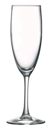 Cardinal ArcoPrime Champagne Flute – 5.75-Ounce, 5.75 ounces, Glass, Clear, Pack of 12