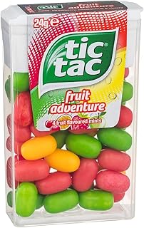 Tic Tac Fruit Adventure x 24