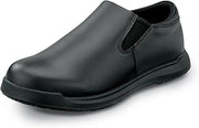 SR Max Mens Black Ashland II MaxTrax Soft Toe SRO Slip-On Oxford