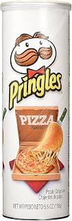 Pringles Pizza Flavored Potato Crisps Large, 5.5 oz - (Pack of 6)